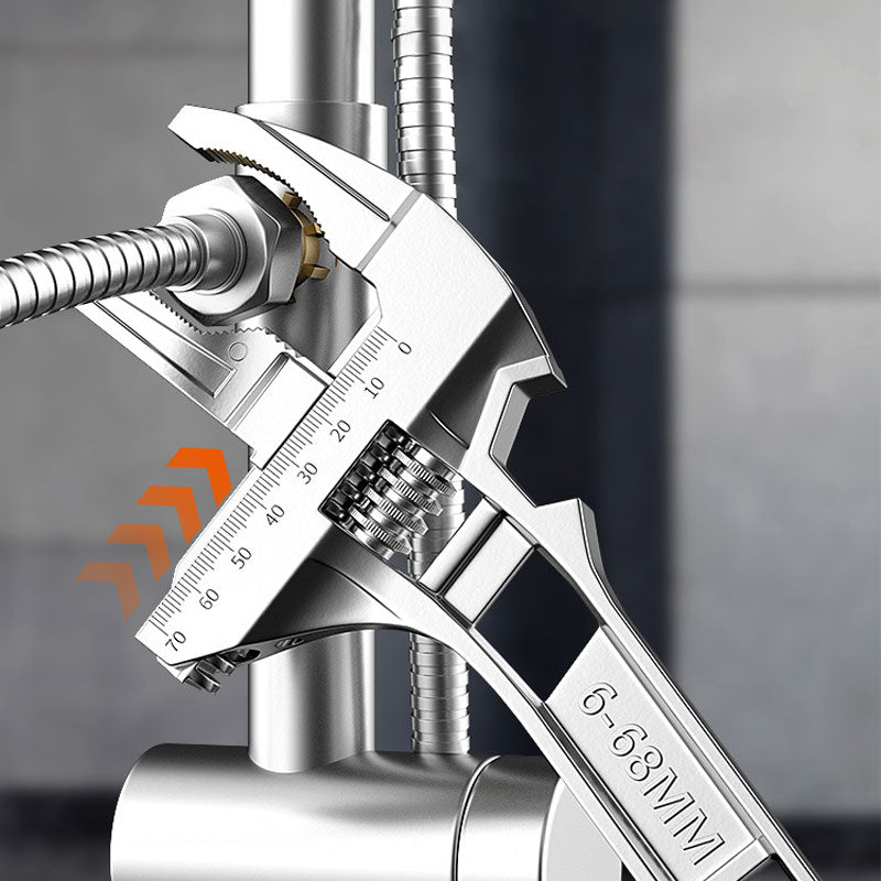 ⏳Limited time 50% discount💥Reversible sink wrench with 6-68mm jaw opening