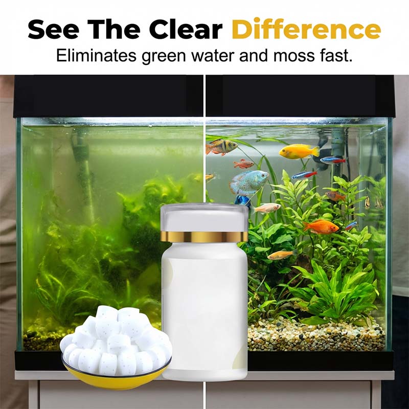🎁⏰Aquarium Green Water & Moss Eliminator