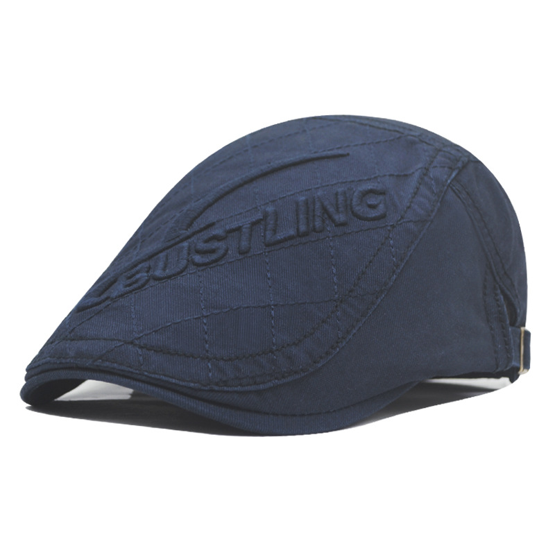 Men's 'Bustling' Embossed Flat Ivy Cap